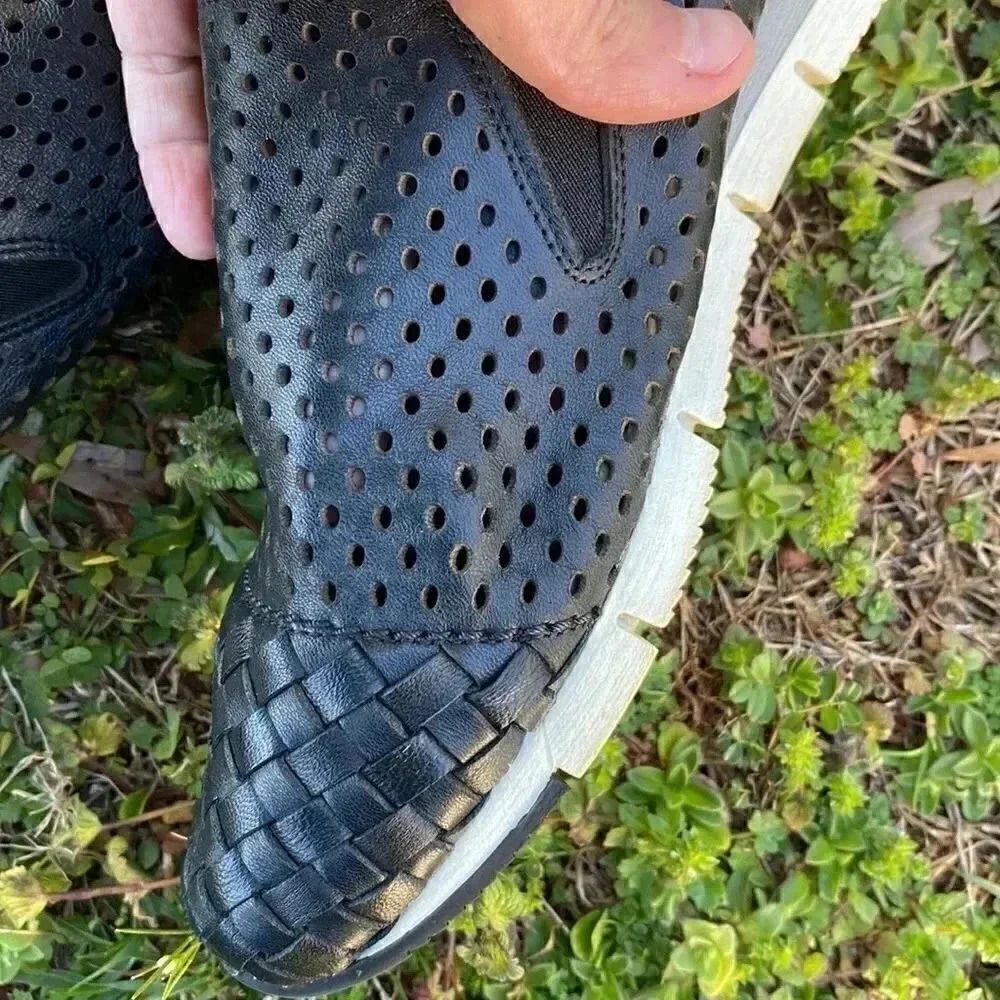 Sesto Meucci Woven Leather Shoes - Picture 10 of 13